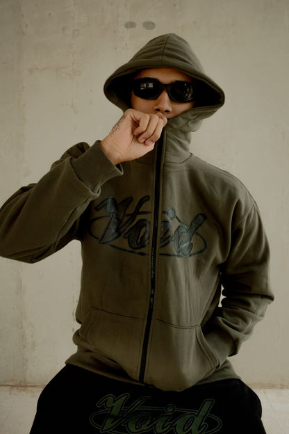 casaco verde streetwear