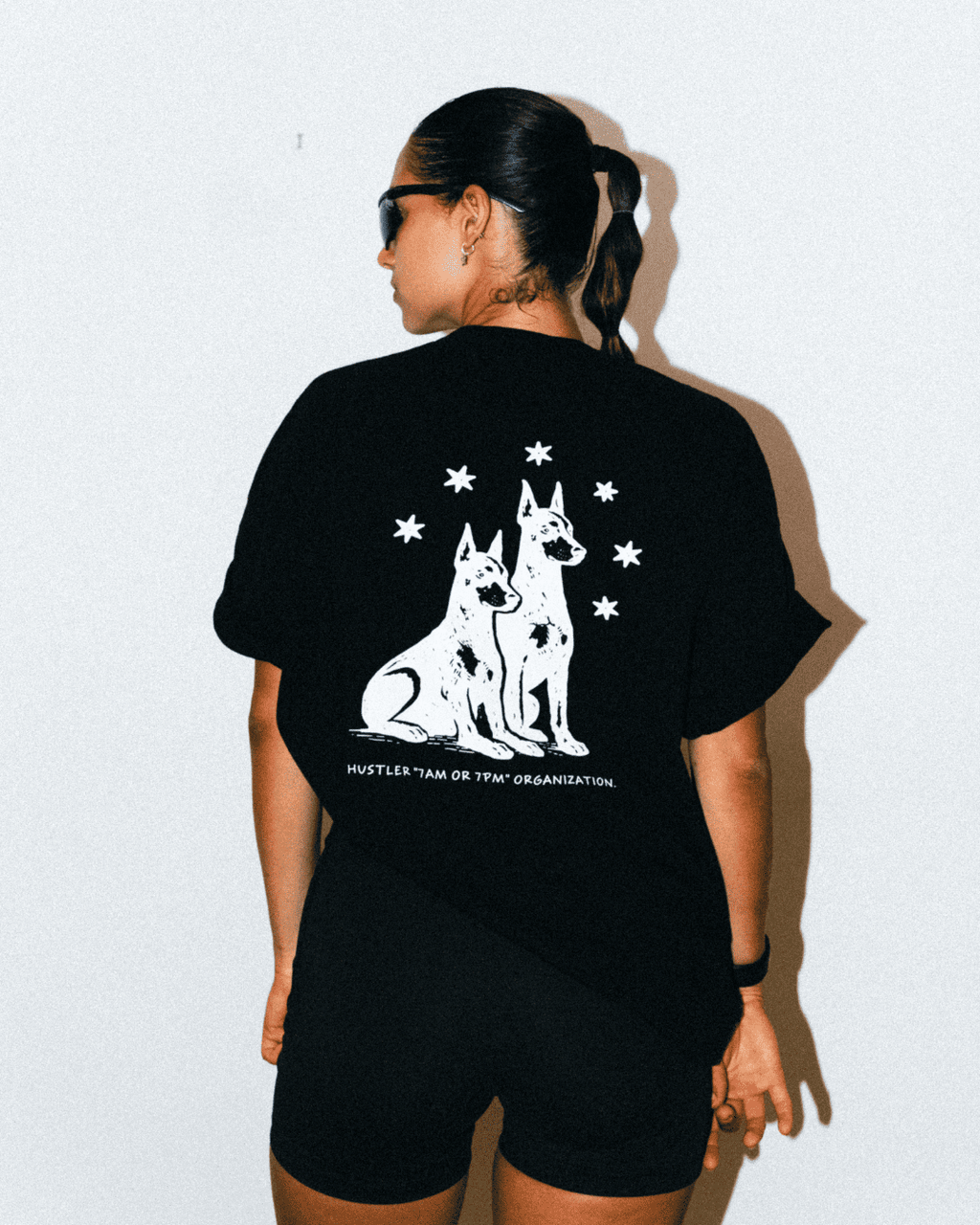 "HUSTLER" TEE