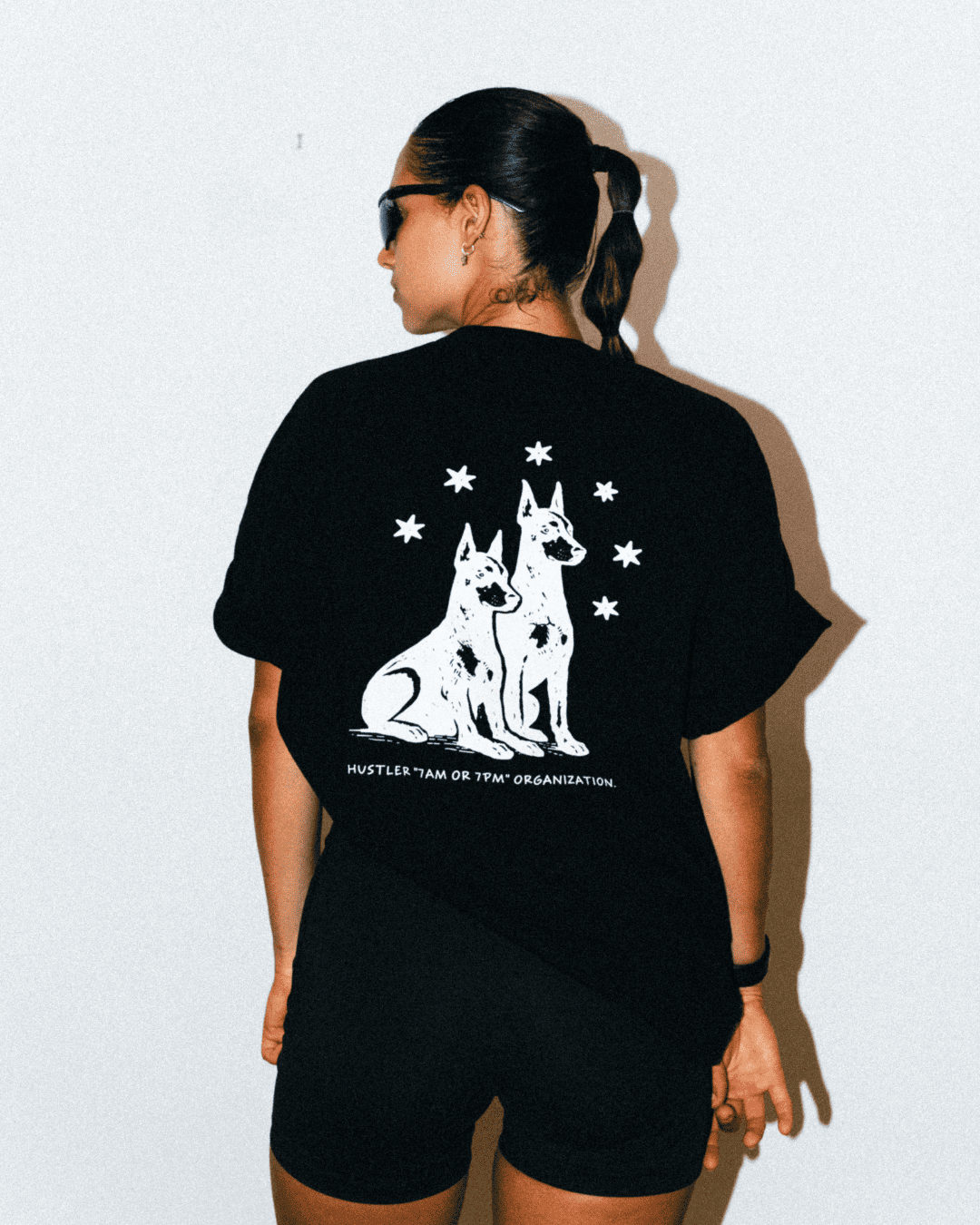 "HUSTLER" TEE
