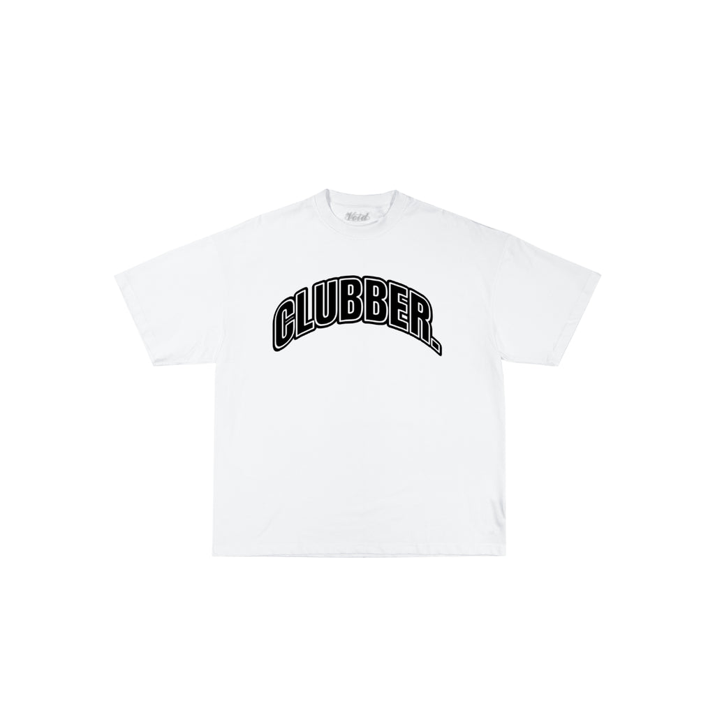 CLUBBER TEE (WHITE)