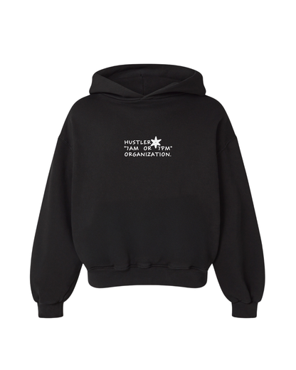 "HUSTLER" HOODIE BOXY