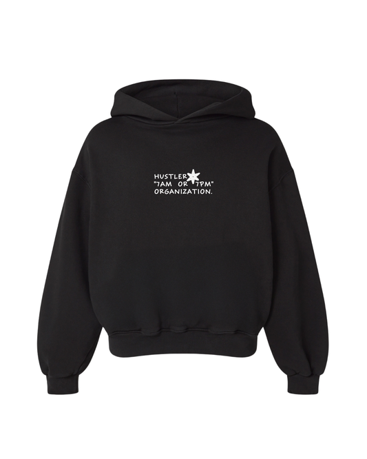 "HUSTLER" HOODIE BOXY