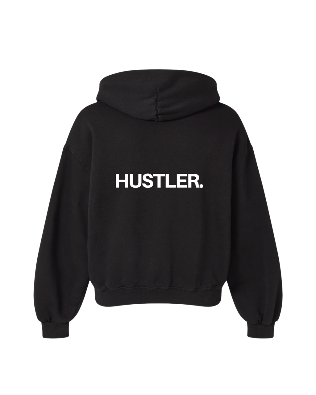 "HUSTLER" HOODIE BOXY