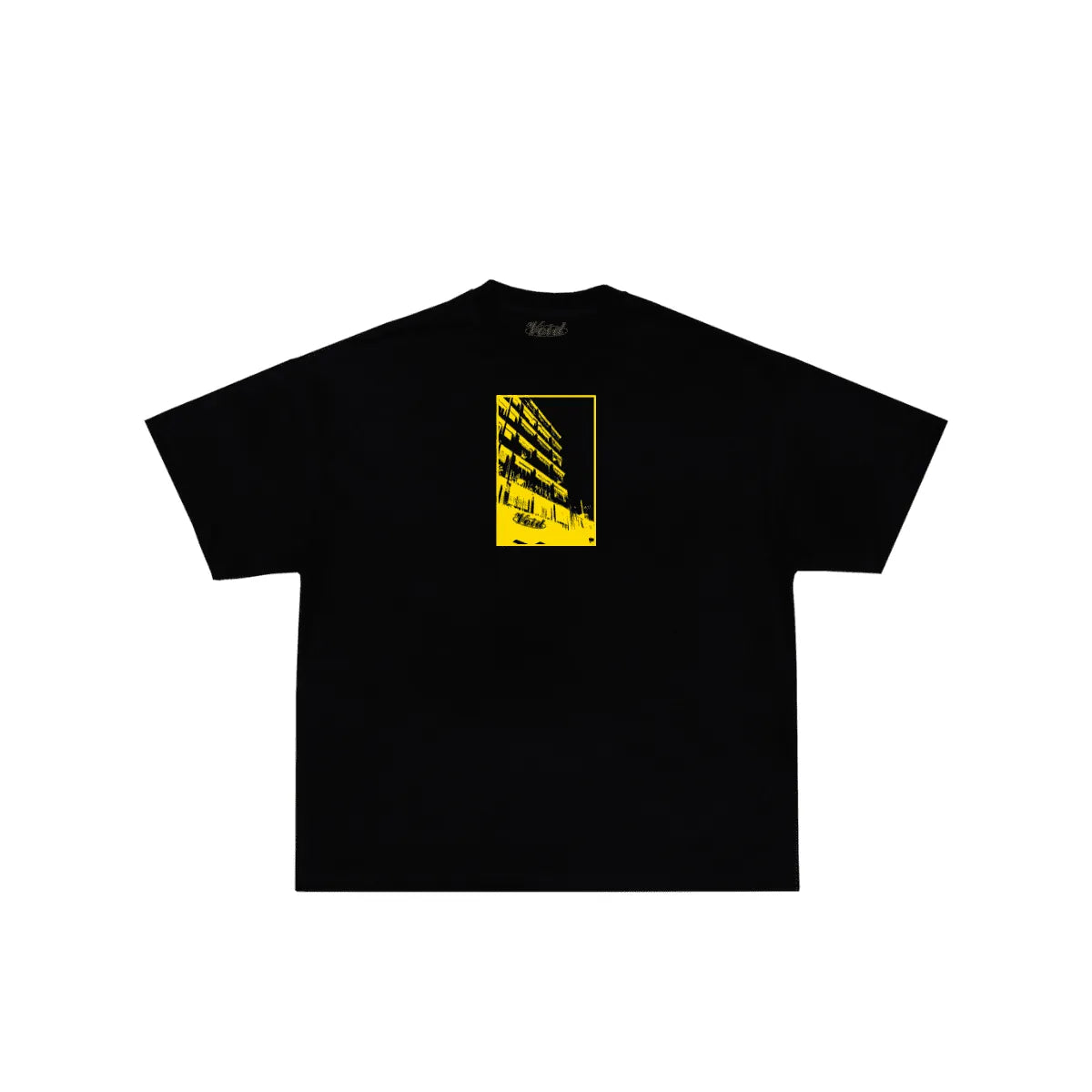 CAMISETA REGULAR PRETA
