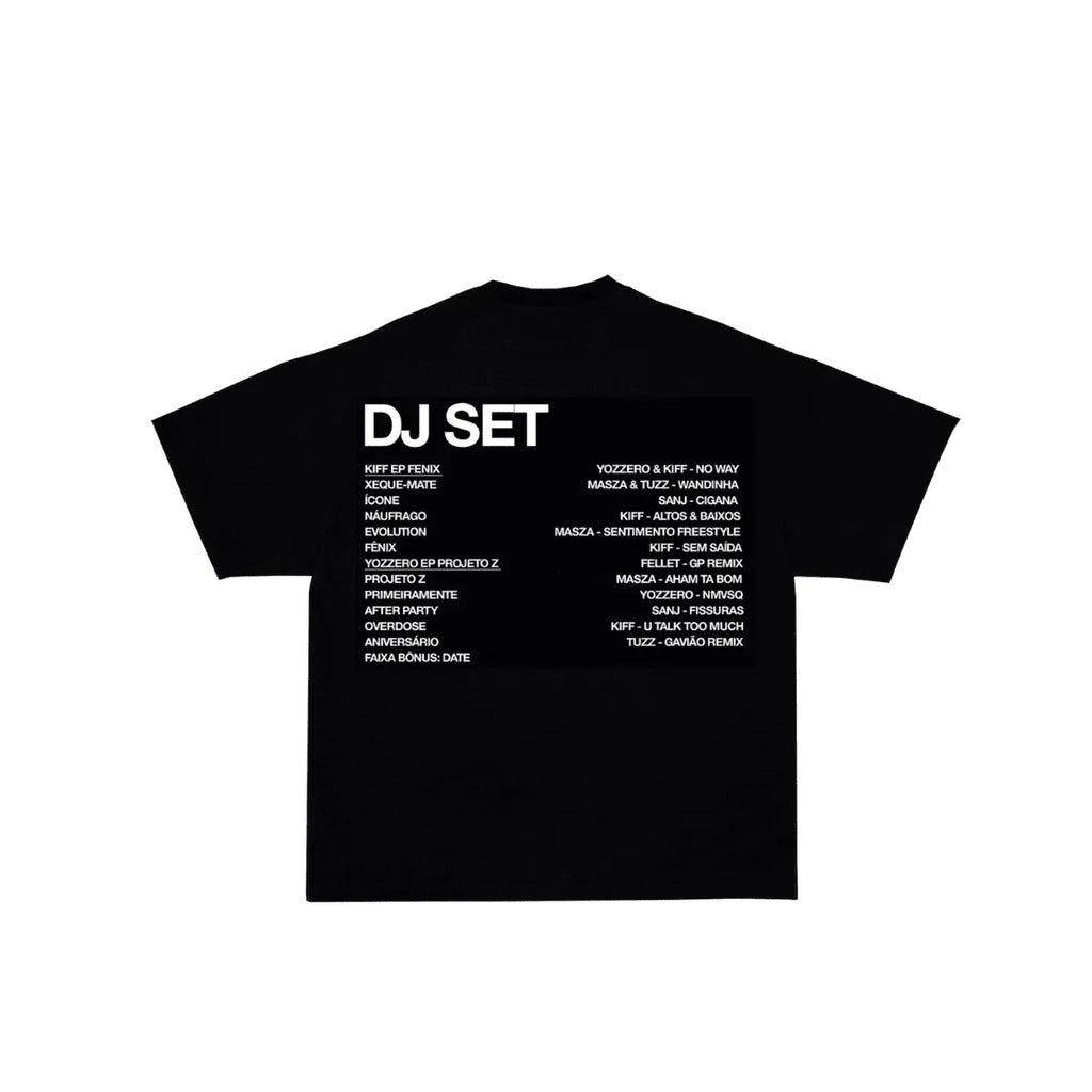 CAMISETA REGULAR PRETA