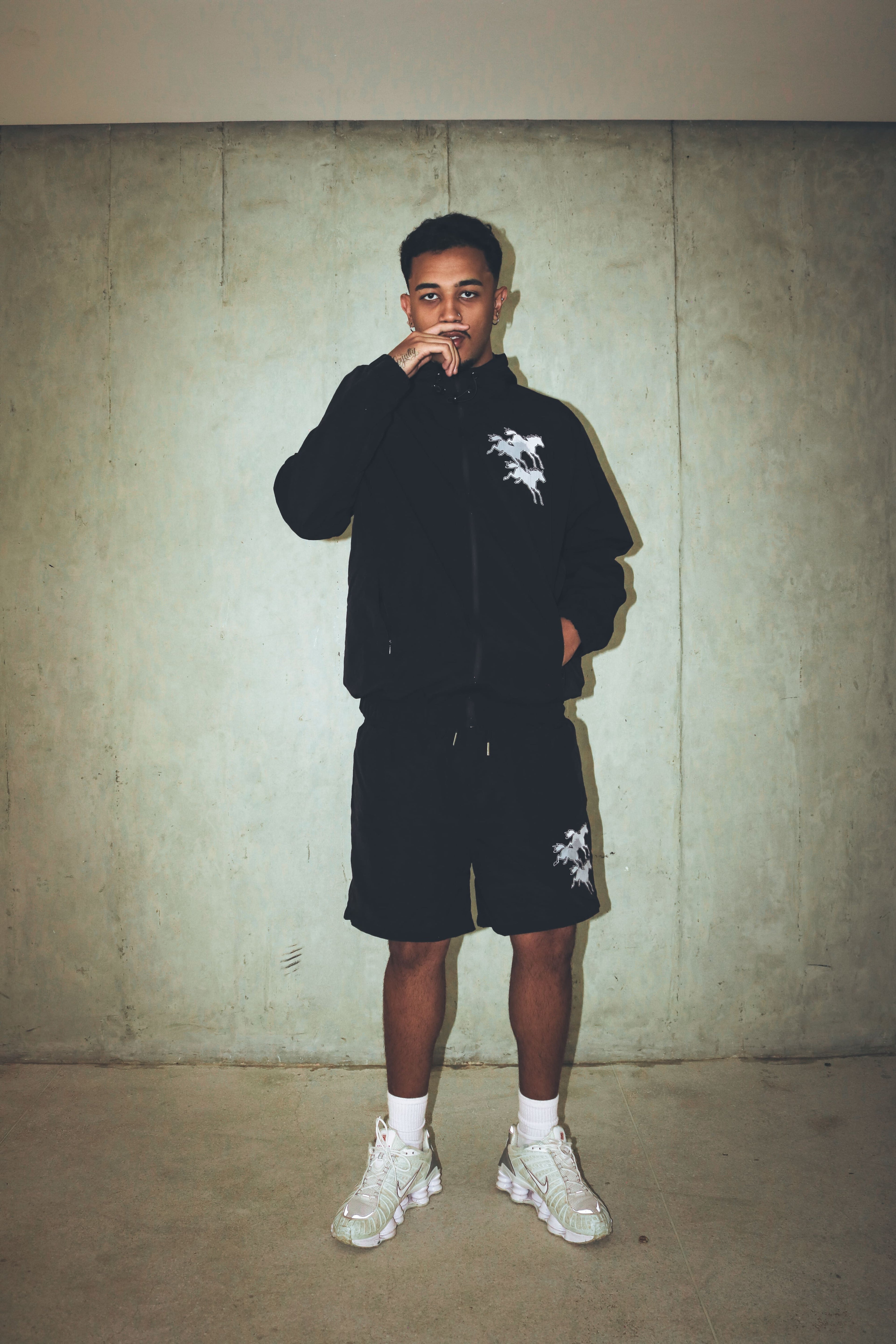 3C TRACK JACKET (BLACK)
