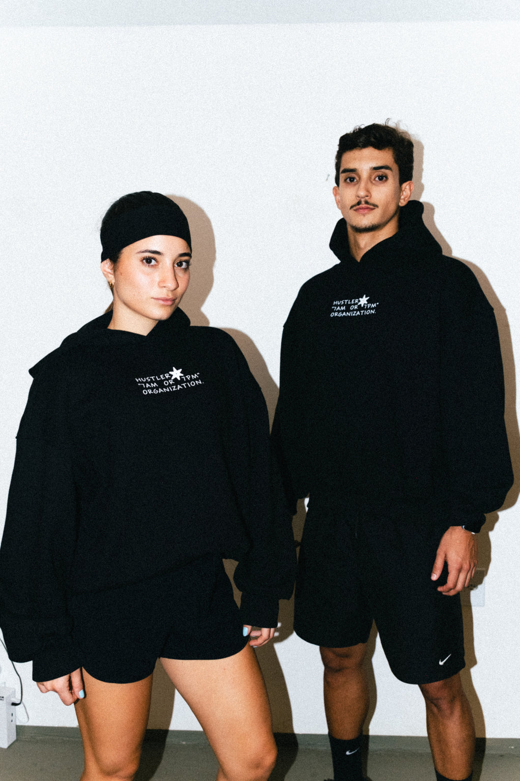 "HUSTLER" HOODIE BOXY