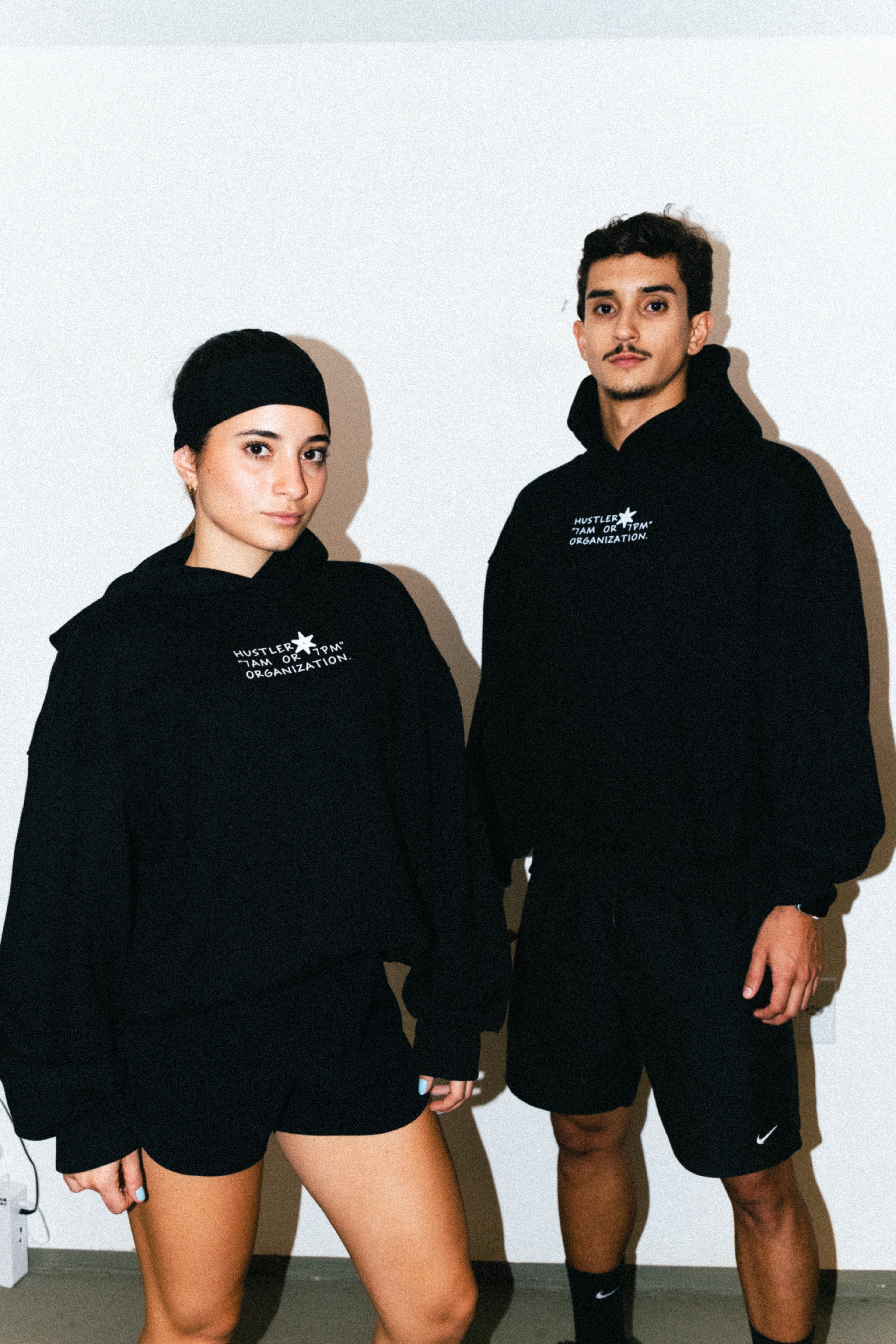 "HUSTLER" HOODIE BOXY